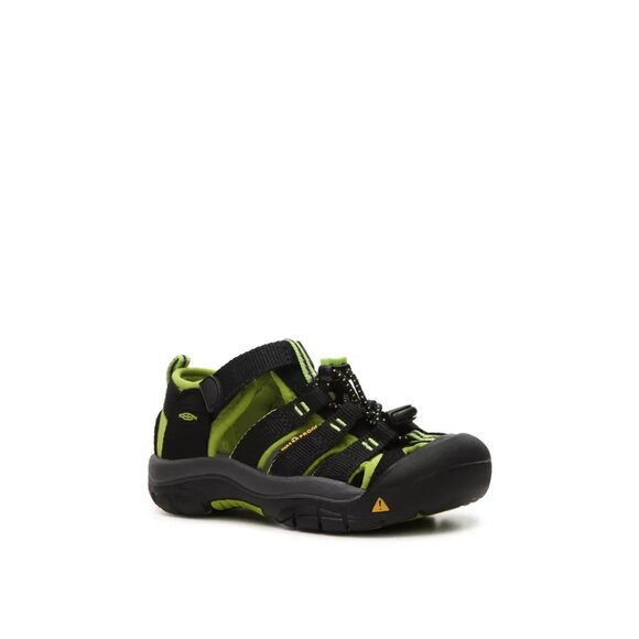 Keen Newport H2 Black and Yellow Sandals, Size 1 - Picture 1 of 9
